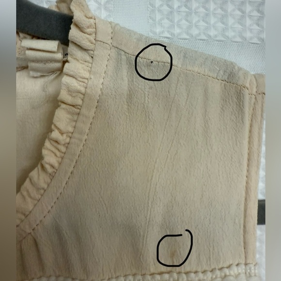 Grade & Gather Cream Natural Dress - Picture 9 of 9